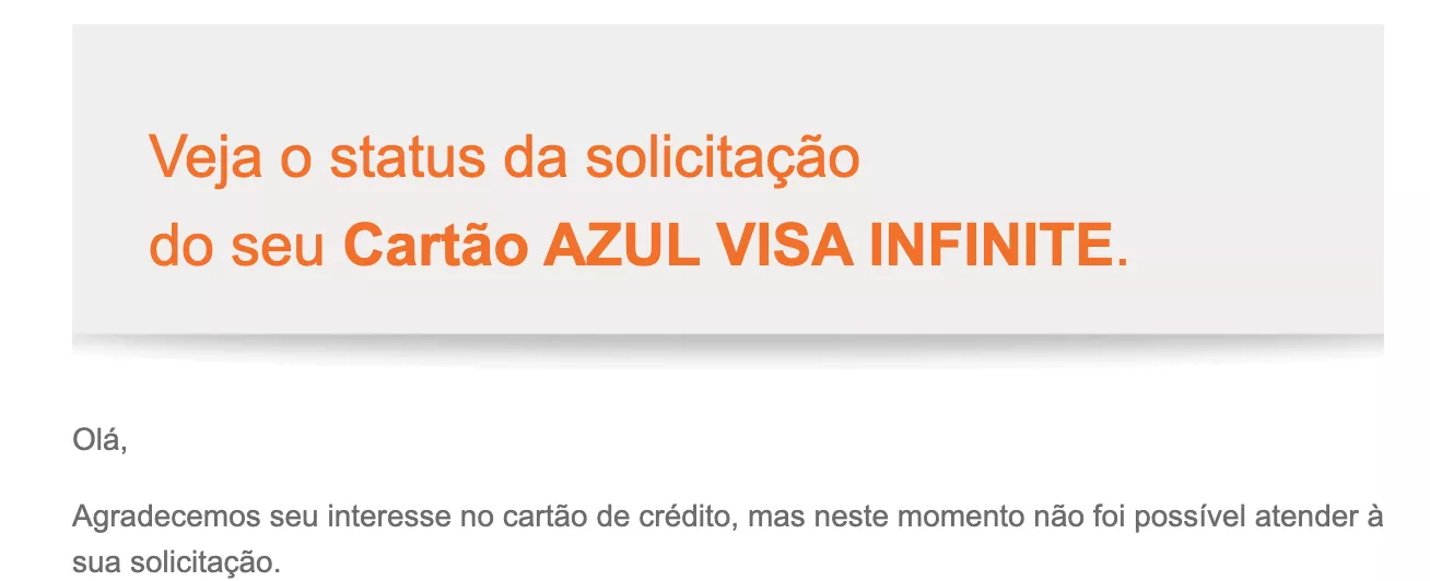 cadastro cartao visa infinity