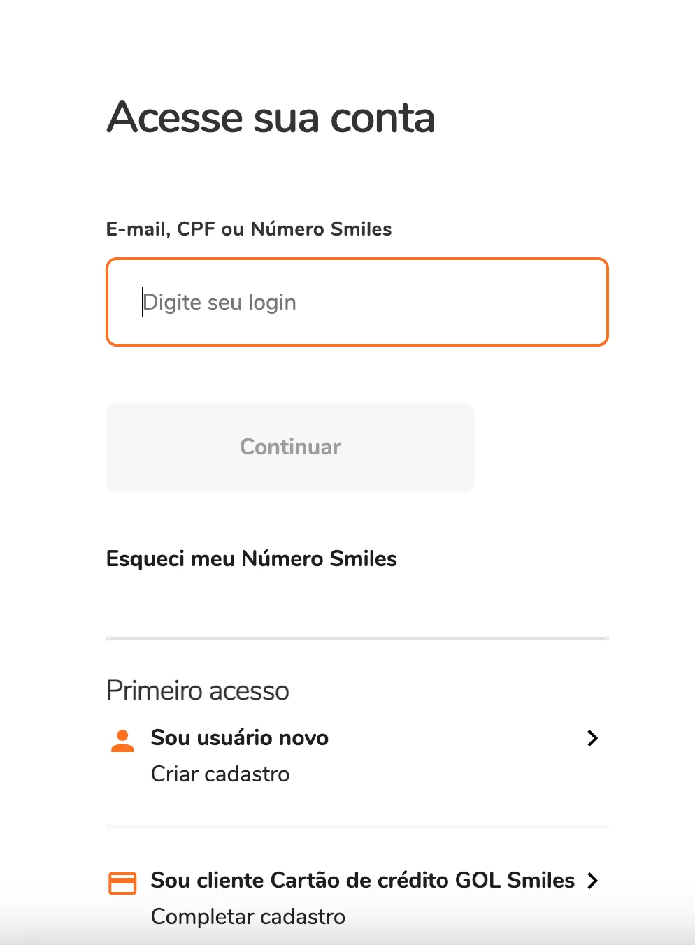 cartao de credito gol smiles