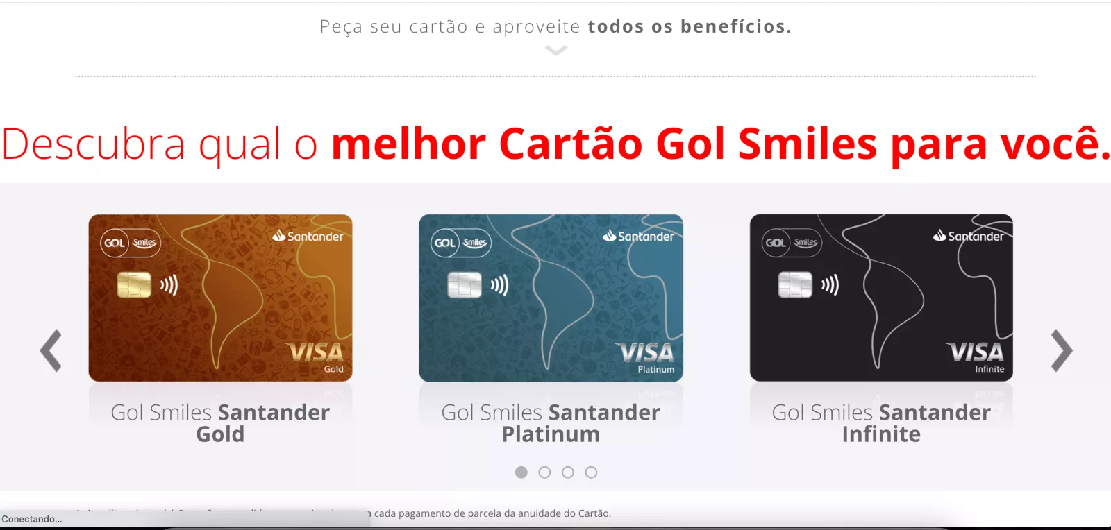 cartao de credito gol smiles