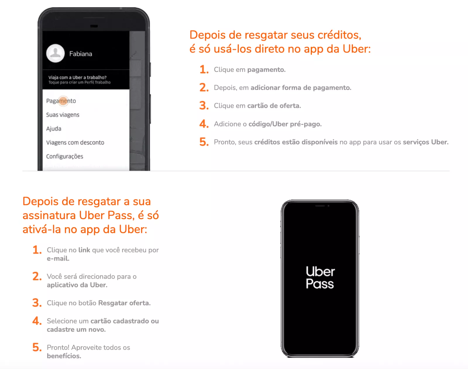 uber smiles ativacao