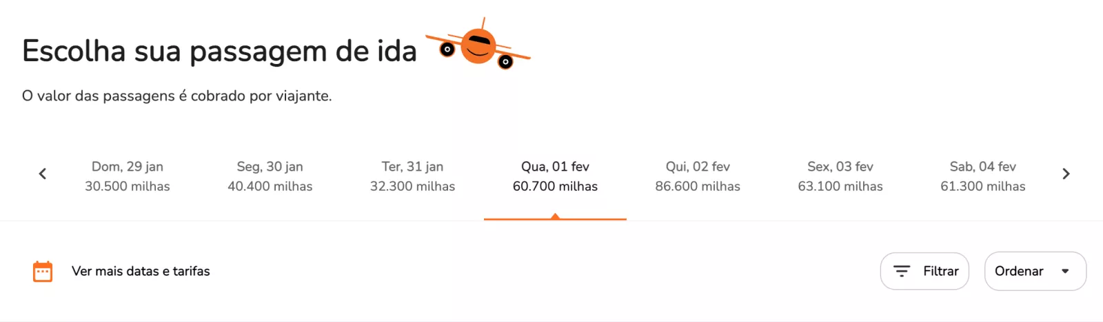 passagem aerea nacional smiles passo 10