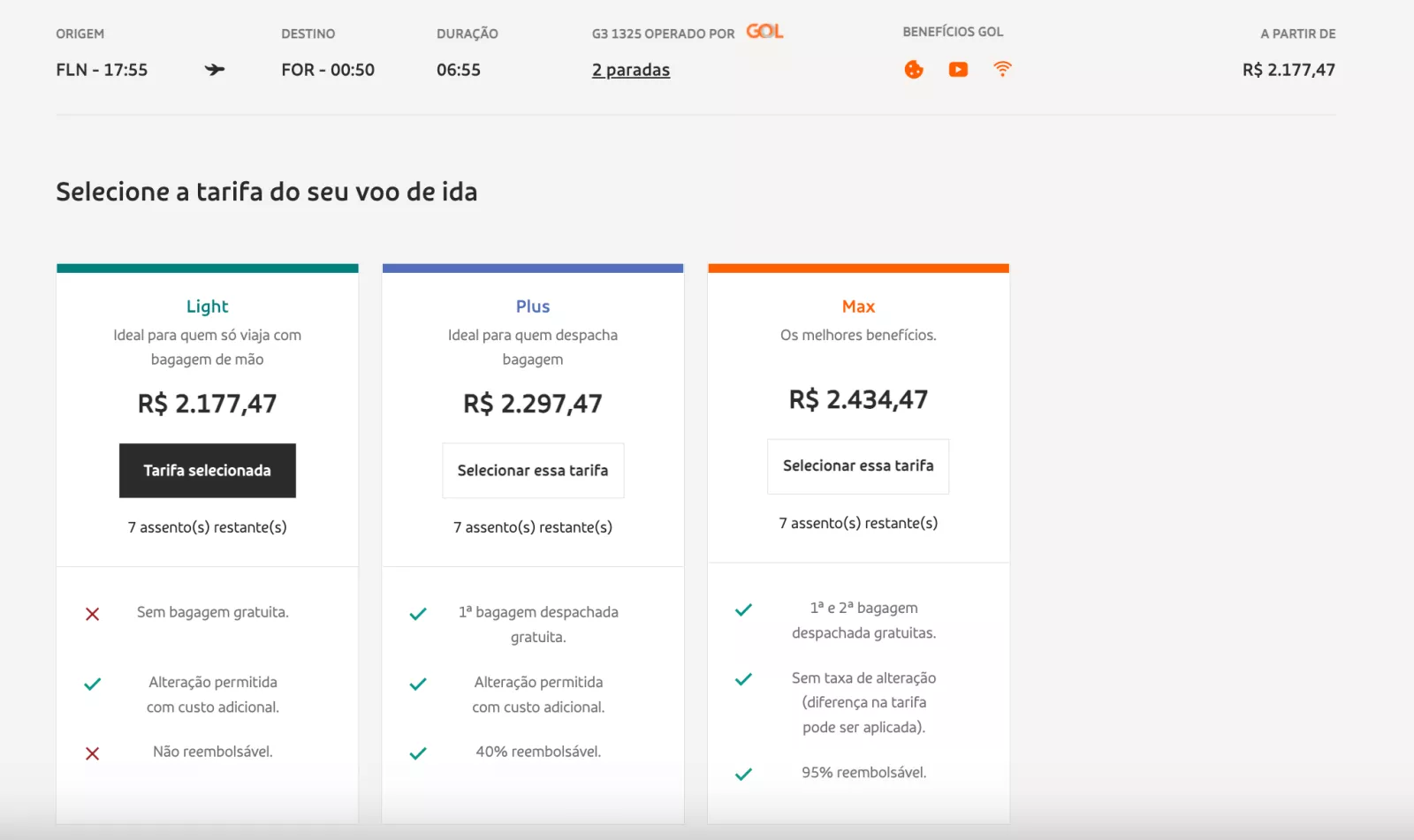 passagem aerea nacional smiles passo 5