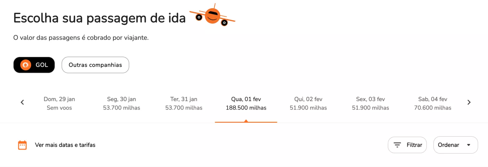 passagem aerea internacional smiles passo 4